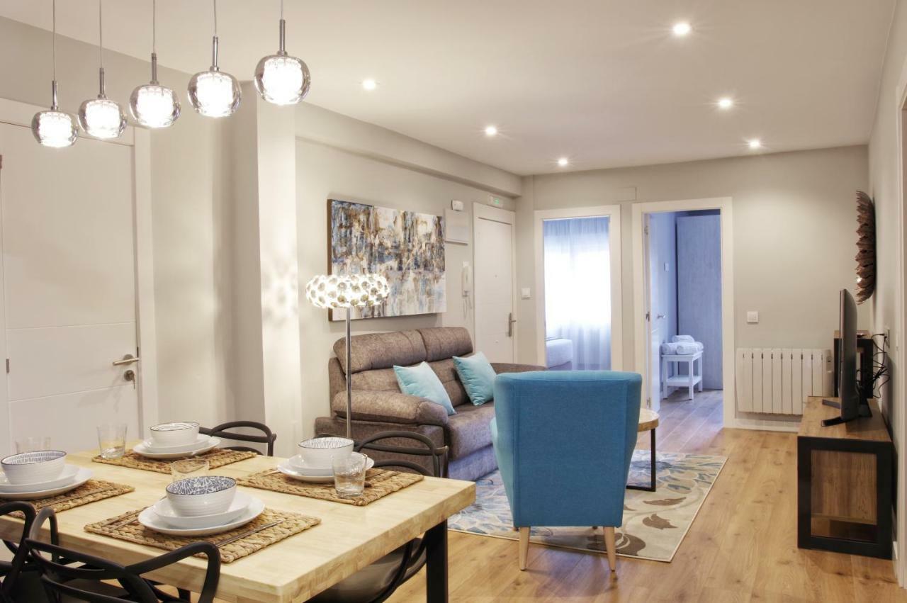 Apartamento Bahia San Lorenzo Gijon Bagian luar foto